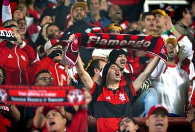 Hinchas brasileros empiezan a llegar a Ecuador para la final de este s&aacute;bado.