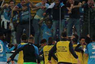 Las mejores im&aacute;genes de los festejos en N&aacute;poles