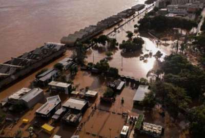 Porto Alegre es una de las ciudades más afectadas por las intensas lluvias en el sur de Brasil.