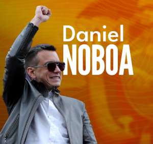 Binomio Acci&oacute;n Democr&aacute;tica Nacional (ADN): Daniel Noboa y Mar&iacute;a Jos&eacute; Pinto