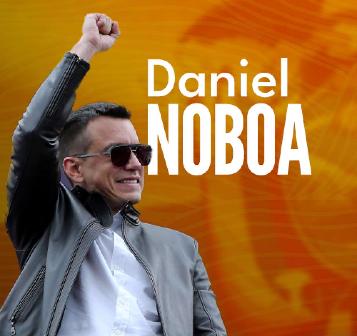 Binomio Acci&oacute;n Democr&aacute;tica Nacional (ADN): Daniel Noboa y Mar&iacute;a Jos&eacute; Pinto