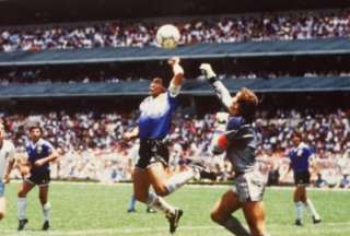 El bal&oacute;n del gol de 'La Mano de Dios' ser&aacute; subastado en Inglaterra