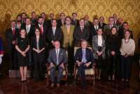 Presidente Guillermo Lasso cambi&oacute; a ocho miembros de su Gabinete, tras los comicios seccionales. 