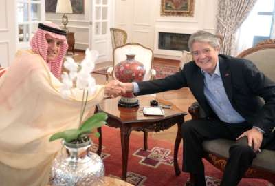 Guillermo Lasso, presidente de la Rep&uacute;blica, se reuni&oacute; con Adel bin Ahmed Al-Jubeir, ministro de Estado de Asuntos Exteriores de Arabia Saudita