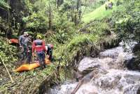 Cotopaxi: Dos cuerpos fueron hallados tras un aluvi&oacute;n en Cusubamba 
