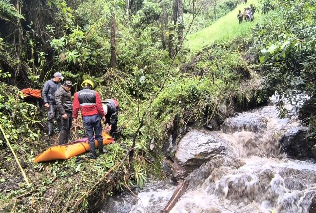 Cotopaxi: Dos cuerpos fueron hallados tras un aluvión en Cusubamba 