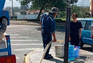 Estas son las acciones que propuso el COE Nacional ante el desabastecimiento de agua en el sur de Quito