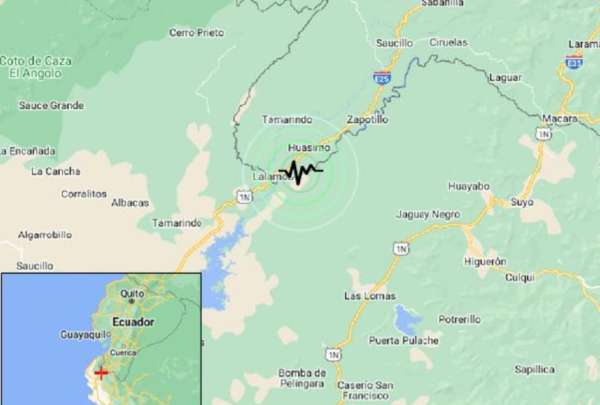 Un sismo de 4.0 grados se present&oacute; en la frontera entre Ecuador y Per&uacute;. 