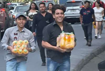 Ciudadanos aprovecharon un siniestro de tr&aacute;nsito para llevarse mercader&iacute;a de un cami&oacute;n