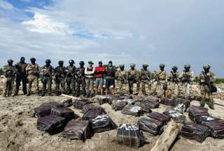 Bloque de Seguridad incaut&oacute; bloques de droga en El Oro