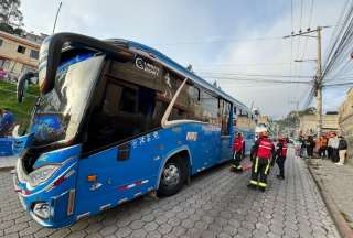 Hombre muri&oacute; en Quito despu&eacute;s de un accidente de tr&aacute;nsito que involucr&oacute; a un bus
