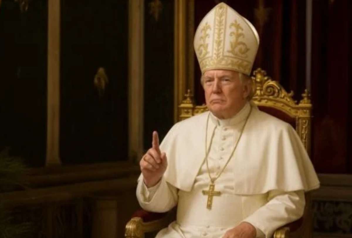 Donald Trump se viste de Papa con inteligencia artificial