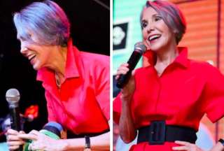 Florinda Meza visit&oacute; la tumba de Roberto G&oacute;mez Bola&ntilde;os