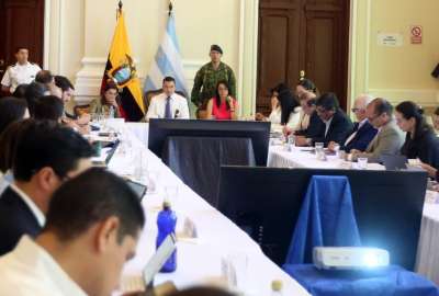 Daniel Noboa lider&oacute; en Guayaquil una reuni&oacute;n de alto nivel con ministros para definir estrategias&nbsp;de&nbsp;Gobierno.