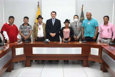Ministro de Gobierno dialog&oacute; con la Uni&oacute;n de Organizaciones Ind&iacute;genas de Cotopaxi