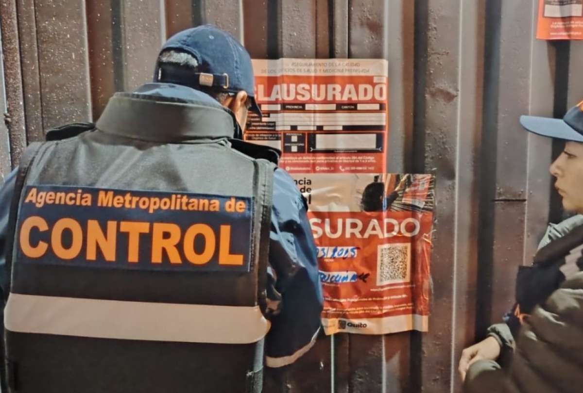 En Calderón, Quito, se clausuró un centro de rehabilitación clandestino. 
