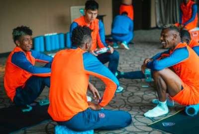 Kevin Rodr&iacute;guez (izquierda) fue llamado para el inicio de las Eliminatorias