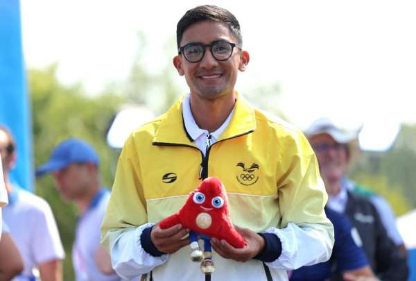 Daniel Pintado no recibi&oacute; la medalla tras la competencia