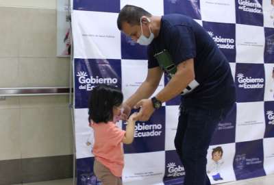 Hospital del Ni&ntilde;o del MSP administra cuarta dosis de medicamento a paciente con Atrofia Muscular Espinal