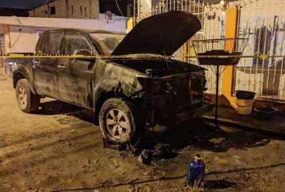 Elementos del Cuerpo de Bomberos y de la Polic&iacute;a Nacional acudieron al lugar para atender esta emergencia.
