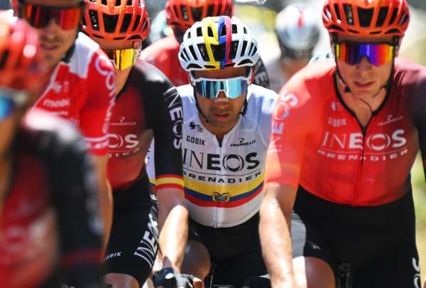 Jhonatan Narv&aacute;ez lleg&oacute; en el s&eacute;ptimo lugar en la quinta etapa