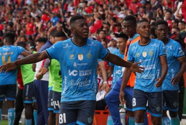 Gabriel Cortez marc&oacute; el gol del triunfo de los militares en la final de la Copa Ecuador.
