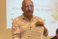 Omar Cevallos solicit&oacute; a sus votantes que apoyen la candidatura de Freile. 
