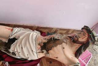 Atacan una iglesia cat&oacute;lica y destruyen figuras religiosas en India