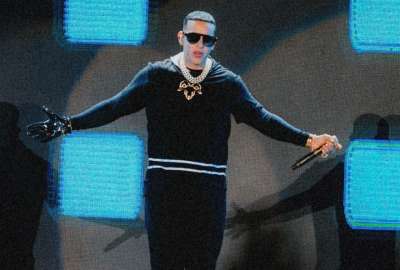 El puertorrique&ntilde;o Daddy Yankee durante la presentaci&oacute;n en Guayaquil. 