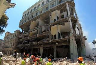 Asciende el n&uacute;mero de v&iacute;ctimas mortales por explosi&oacute;n en hotel de Cuba
