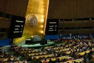 Ecuador vota a favor de la resoluci&oacute;n de la ONU para el retiro de las tropas rusas de Ucrania