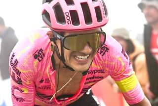 &iexcl;Grande, Richie! Carapaz es el mejor latino en la etapa 15 de la Vuelta