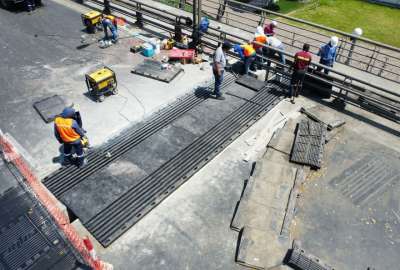 Un nuevo tramo del Puente de la Unidad Nacional se cerrar&aacute; durante este fin de semana