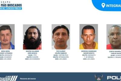 Las autoridades aseguraron estricta confidencialidad a quien brinde informaci&oacute;n sobre los cinco m&aacute;s buscados.