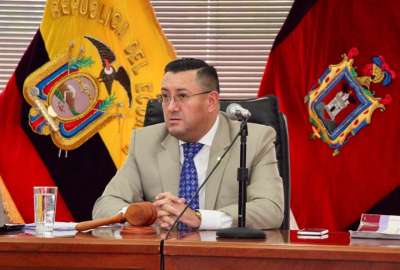 Iv&aacute;n Saquicela es el presidente de la Corte Nacional de Justicia, entidad qiue emiti&oacute; el comunicado.