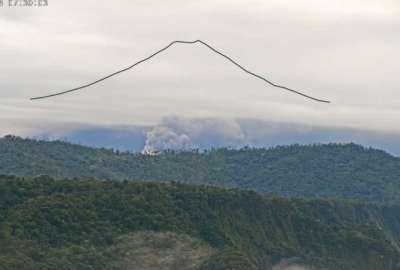 Ceniza del volc&aacute;n Sangay caer&aacute; en poblaciones de Chimborazo