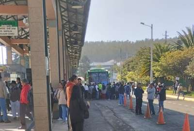 En la estaci&oacute;n de la R&iacute;o Coca se produjeron problemas