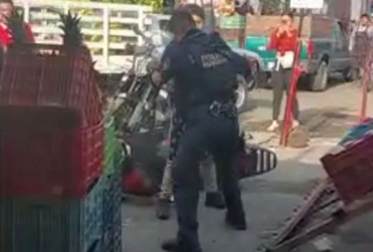 El hecho se registró en la Central de Abastos de Querétaro  