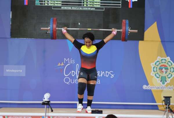 Tamara Salazar se coron&oacute; campeona bolivariana en Valledupar.