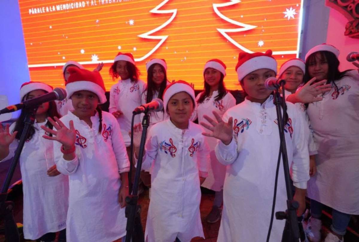 La alegría viene con los villancicos