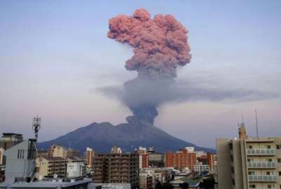El volc&aacute;n Sakurajima entr&oacute; en erupci&oacute;n por segunda vez en el a&ntilde;o en Jap&oacute;n