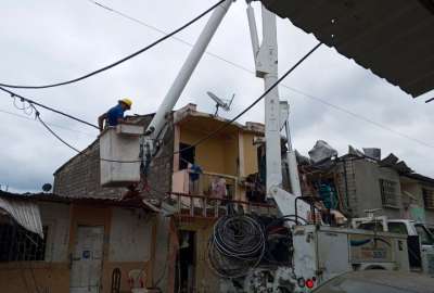 El atentado tambi&eacute;n dej&oacute; ocho viviendas destruidas. 