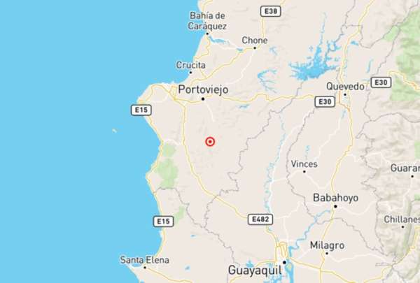 Un temblor se dio la madrugada de este lunes en Manabí.