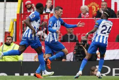 El Brighton venci&oacute; 3-1 al Manchester United
