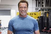 Arnold Schwarzenegger sigue siendo un referente del deporte a sus 77 años
