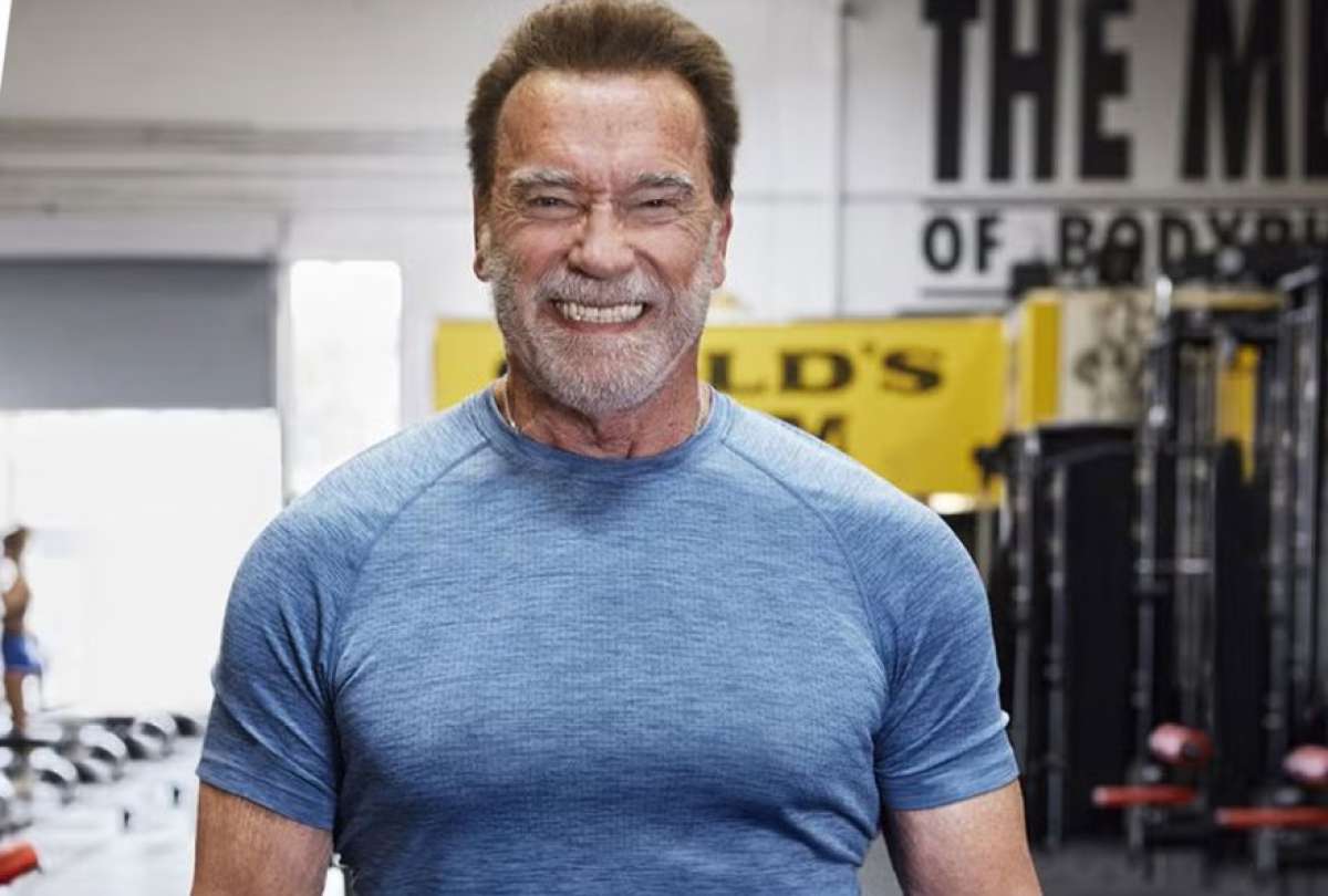 Arnold Schwarzenegger sigue siendo un referente del deporte a sus 77 años