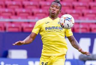 Pervis Estupi&ntilde;&aacute;n jug&oacute; tres minutos en la eliminaci&oacute;n del Villarreal