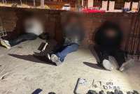 Polic&iacute;a captura a 11 supuestos integrantes de Los Lobos