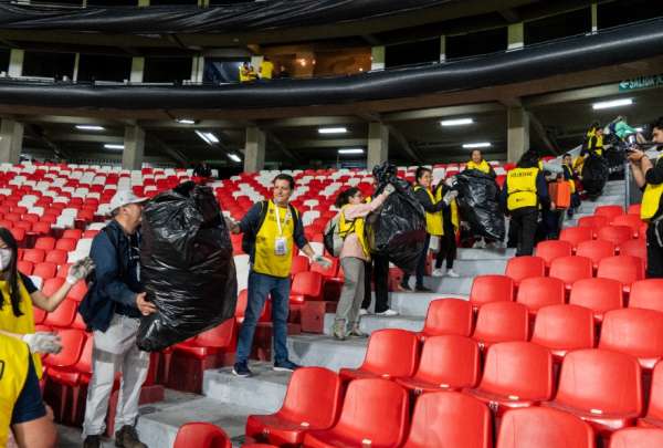 El partido de Eliminatorias entre Ecuador y Venezuela marc&oacute; el inicio del plan ambiental