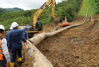 Petroecuador suspende bombeo del SOTE por lluvias en Napo
